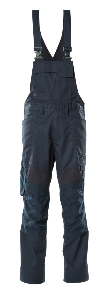 MASCOT Bib & Brace with kneepad pockets – Dark Navy