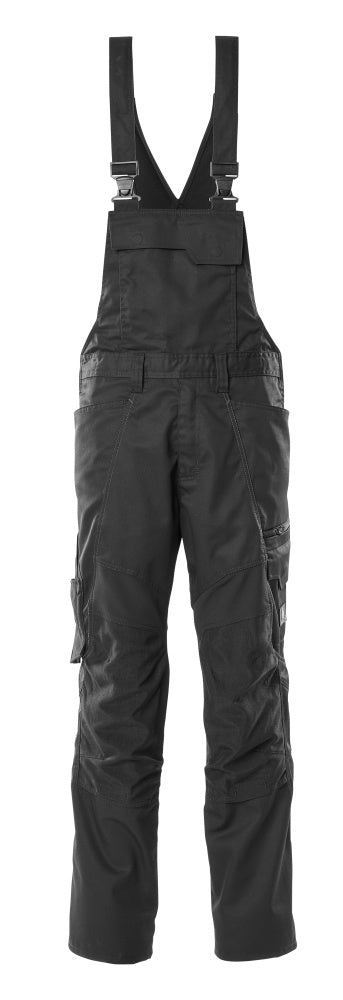 MASCOT Bib & Brace with kneepad pockets – Black