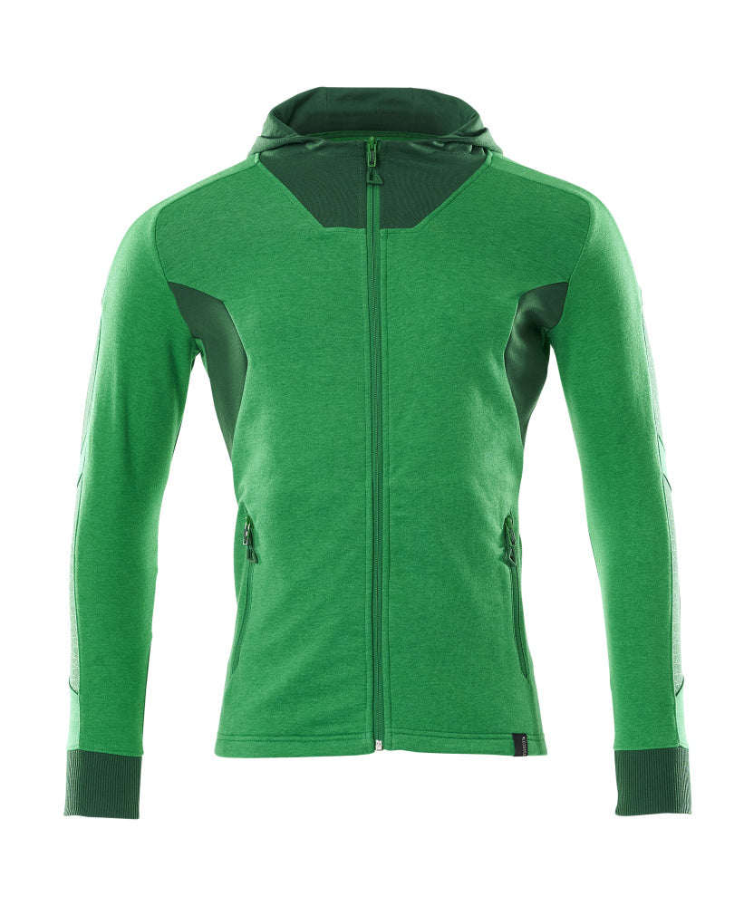 MASCOT Hoodie with zipper – Grass Green/Green