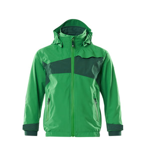 MASCOT Outer Shell Jacket for children – Grass Green/Green