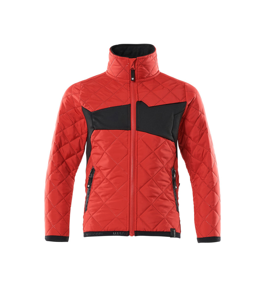 MASCOT Thermal jacket for children – Traffic Red/Black