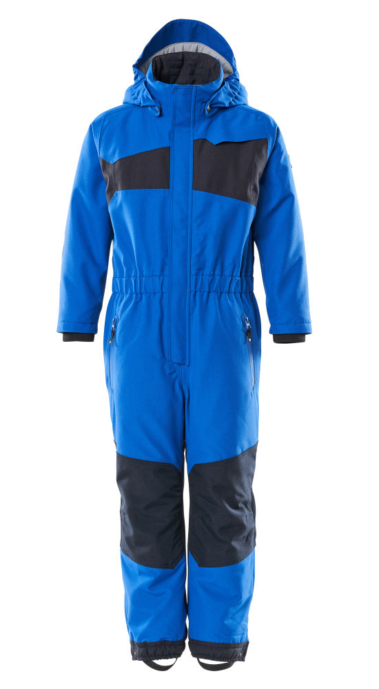 MASCOT Snowsuit for children – Azure Blue/Dark Navy