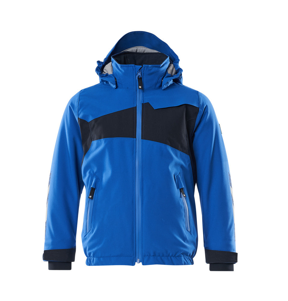 MASCOT Winter Jacket for children – Azure Blue/Dark Navy