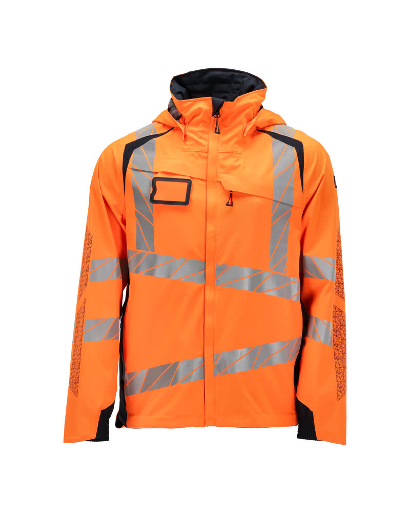 MASCOT Outer Shell Jacket – Hi-Vis Orange/Dark Navy