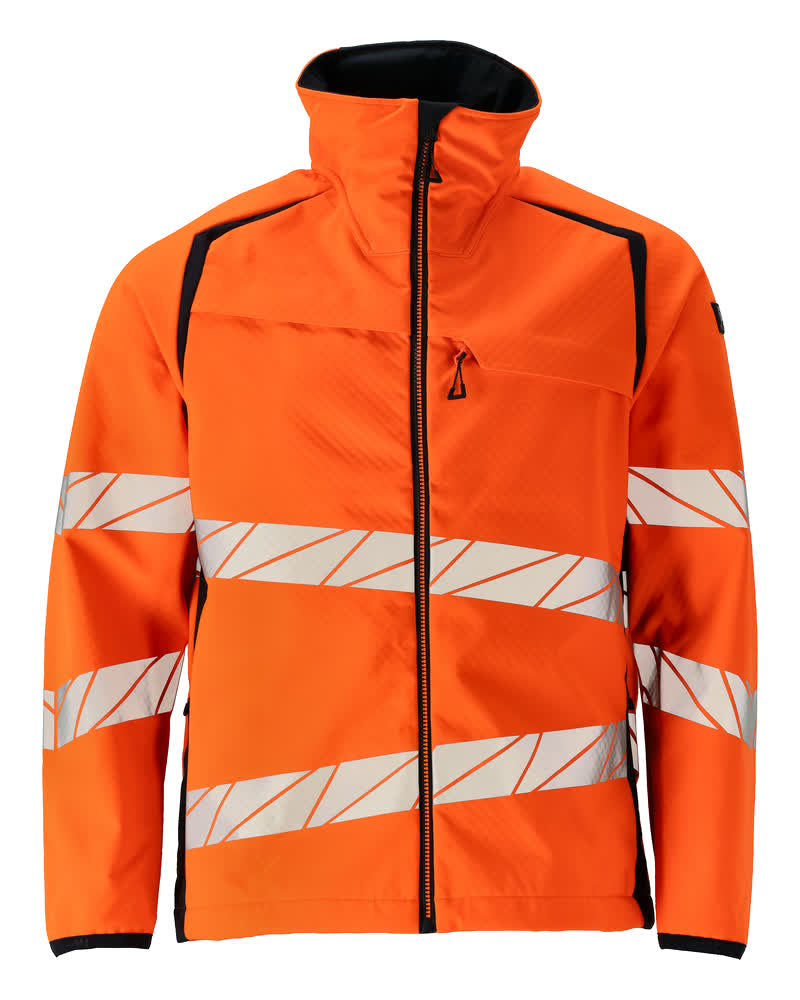 MASCOT Softshell Jacket – Hi-Vis Orange/Dark Navy