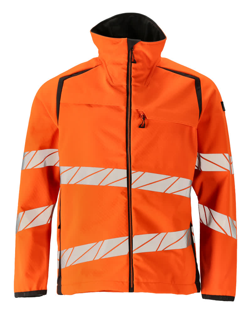 MASCOT Softshell Jacket – Hi-Vis Orange/Dark Anthracite