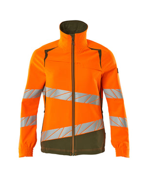 MASCOT Jacket – Hi-Vis Orange/Moss Green