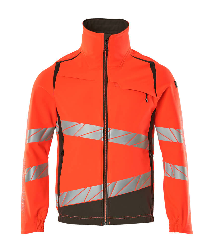 MASCOT Jacket – Hi-Vis Red/Dark Anthracite