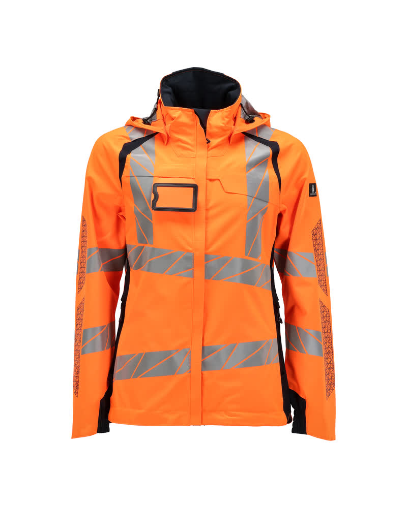 MASCOT Outer Shell Jacket – Hi-Vis Orange/Dark Navy