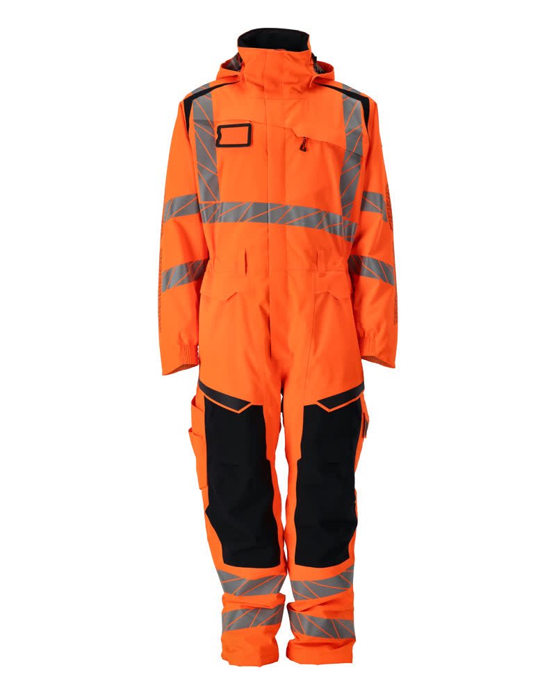 MASCOT Winter Boilersuit – Hi-Vis Orange/Dark Navy