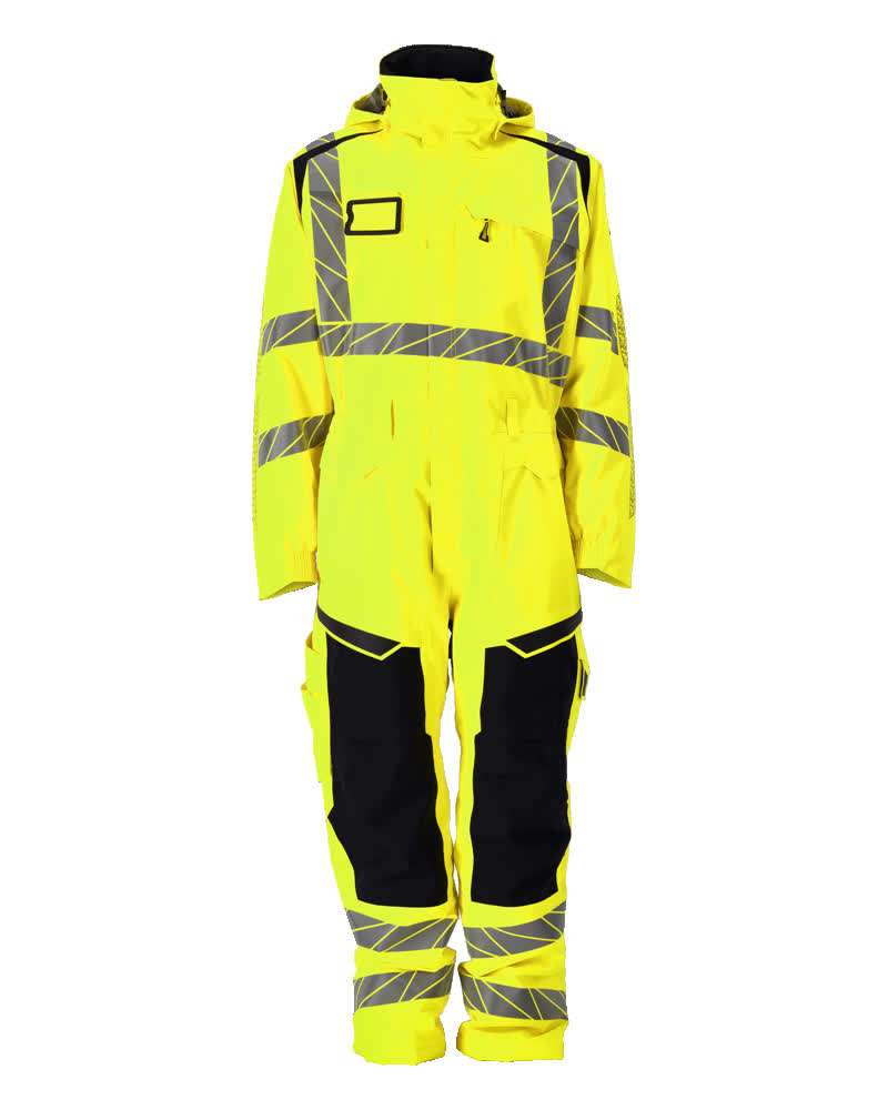 MASCOT Winter Boilersuit – Hi-Vis Yellow/Black