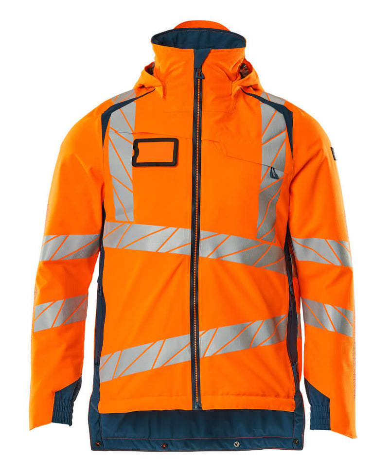 MASCOT Winter Jacket – Hi-Vis Orange/Dark Petroleum