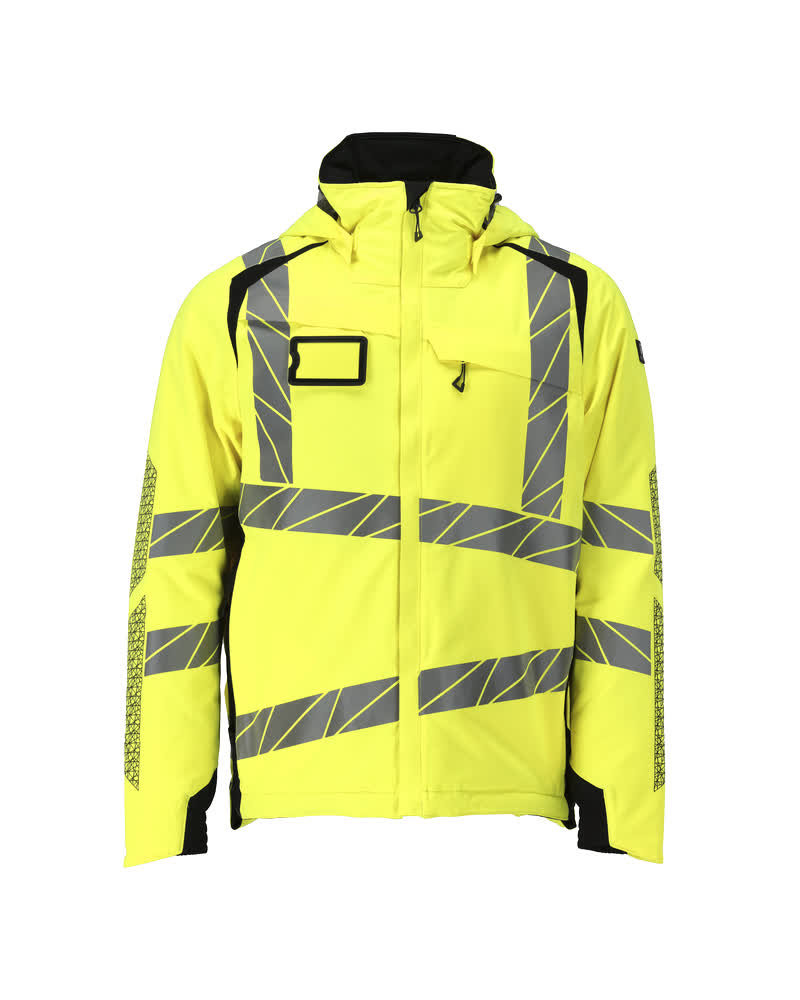 MASCOT Winter Jacket – Hi-Vis Yellow/Black