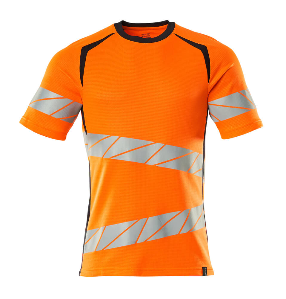 MASCOT T-shirt – Hi-Vis Orange/Dark Navy