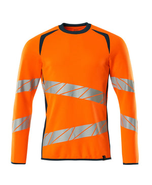 MASCOT Sweatshirt – Hi-Vis Orange/Dark Petroleum