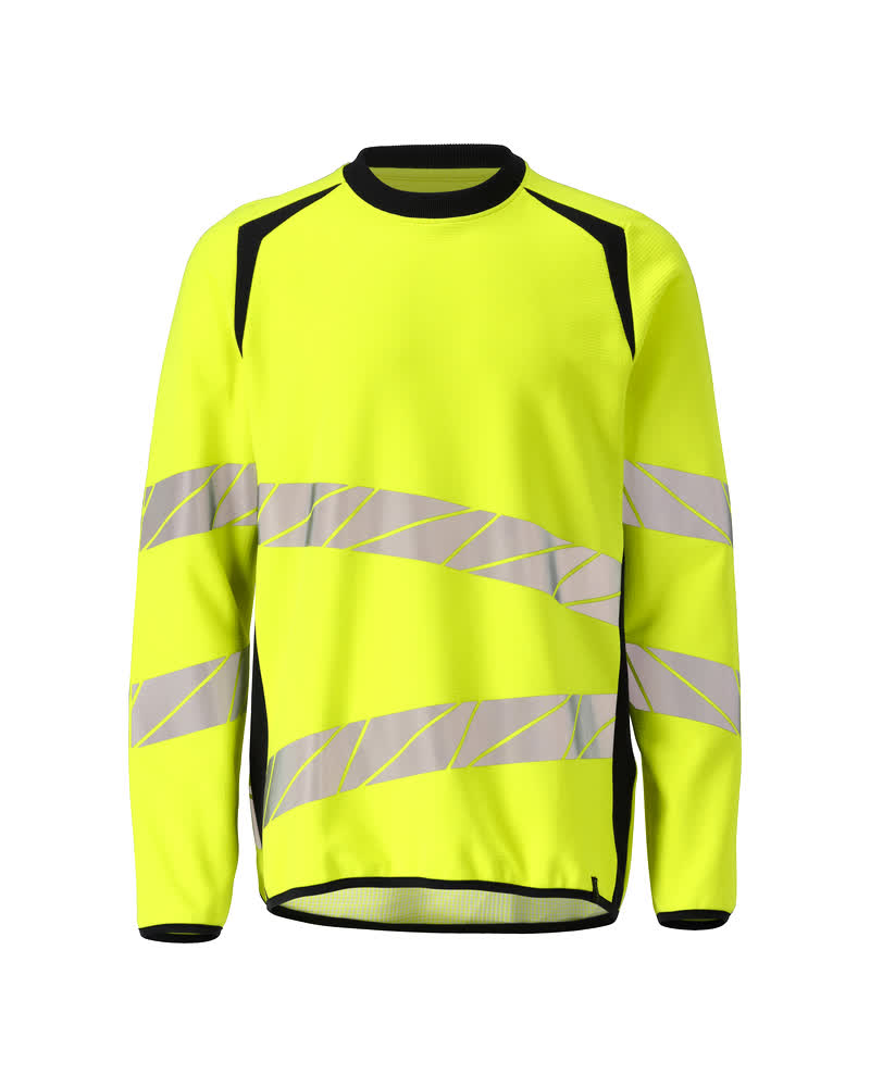 MASCOT Sweatshirt – Hi-Vis Yellow/Dark Navy