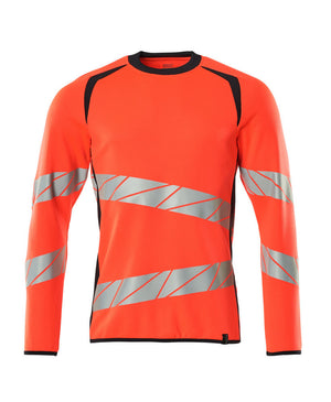 MASCOT Sweatshirt – Hi-Vis Red/Dark Navy