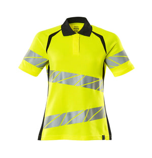 MASCOT Polo shirt – Hi-Vis Yellow/Black