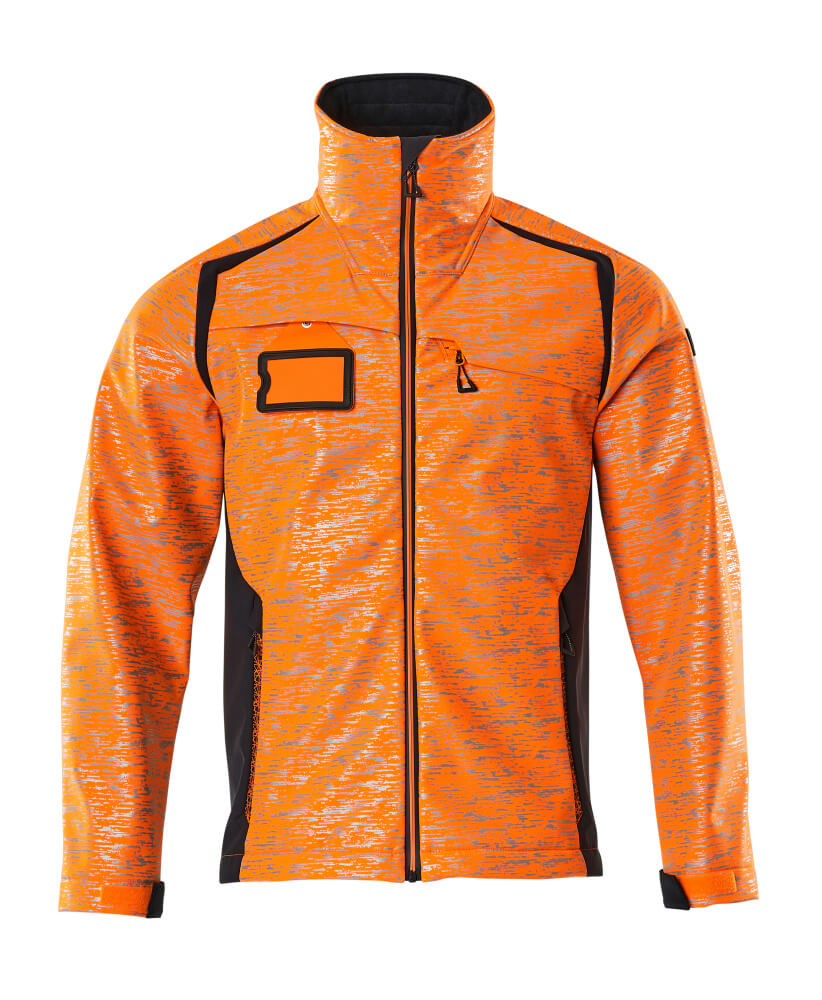 MASCOT Softshell Jacket – Hi-Vis Orange/Dark Navy