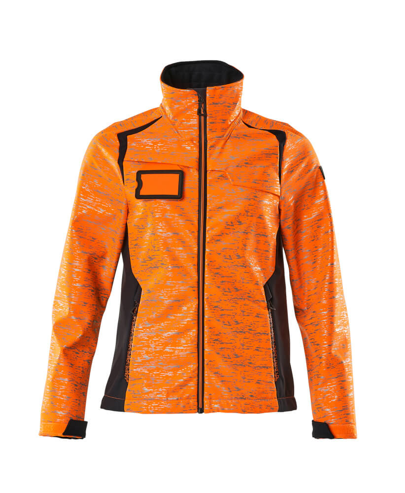 MASCOT Softshell Jacket – Hi-Vis Orange/Dark Navy