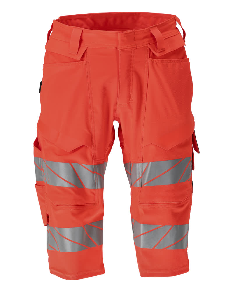 MASCOT Shorts, long – Hi-Vis Red