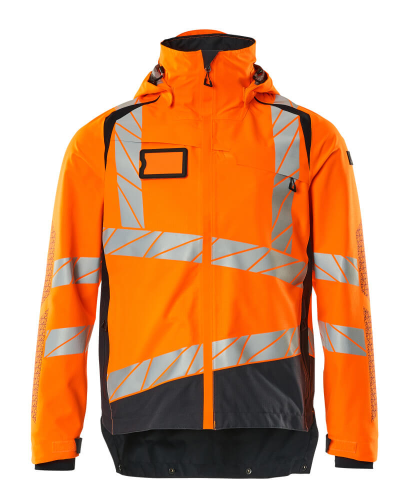MASCOT Outer Shell Jacket – Hi-Vis Orange/Dark Navy