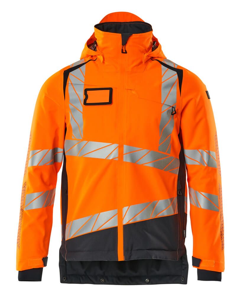 MASCOT Winter Jacket – Hi-Vis Orange/Dark Navy