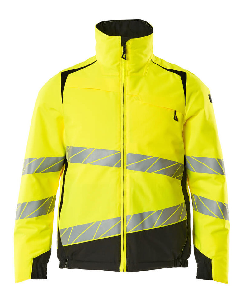 MASCOT Winter Jacket – Hi-Vis Yellow/Black