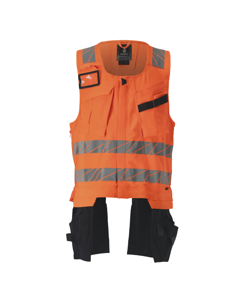 MASCOT Tool Vest – Hi-Vis Orange/Dark Navy