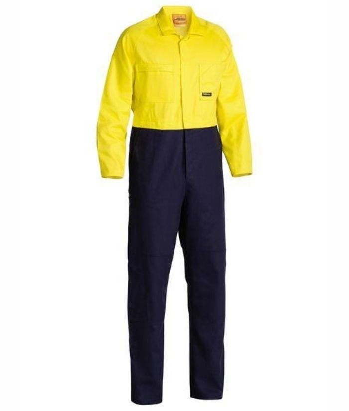2 Tone Hi Vis, Day Only, Domed Overall - Ticketwear NZ