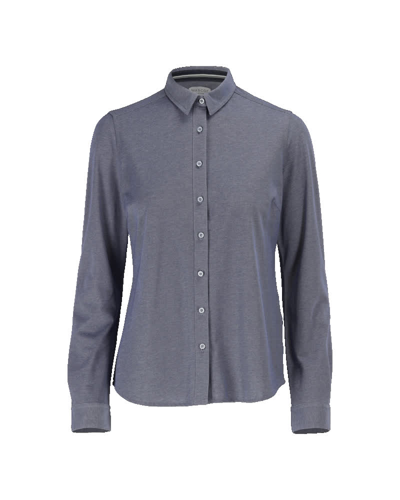 MASCOT Shirt – Blue-Flecked