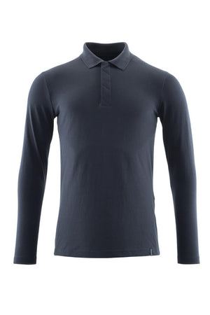 MASCOT Polo Shirt, long-sleeved – Dark Navy