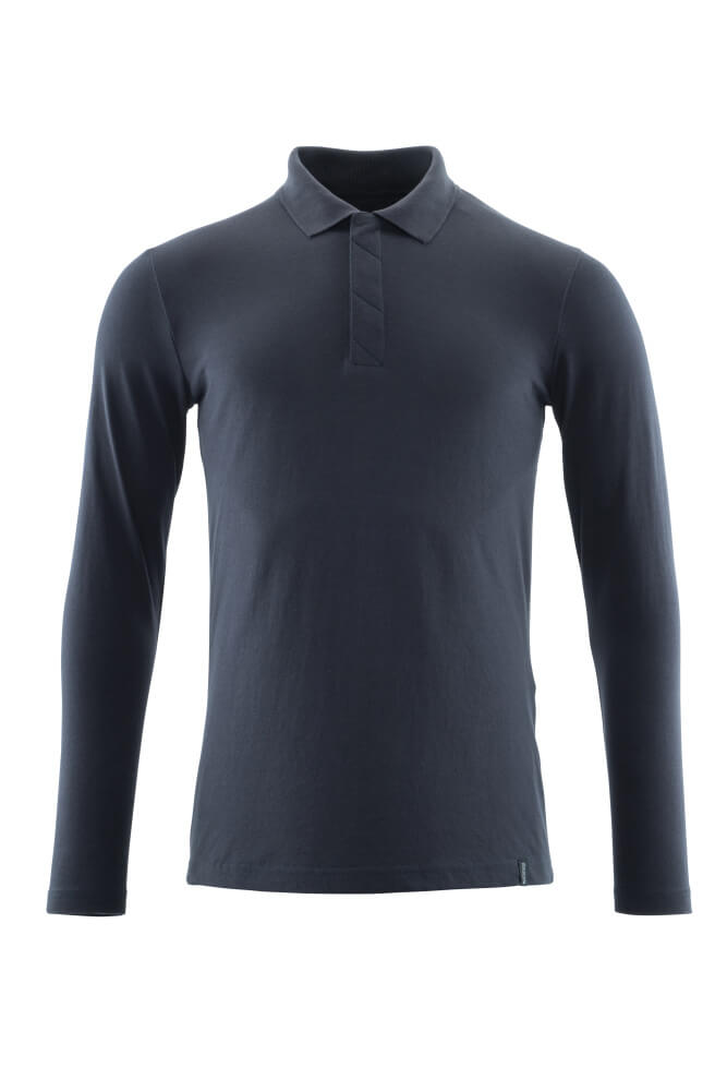MASCOT Polo Shirt, long-sleeved – Dark Navy