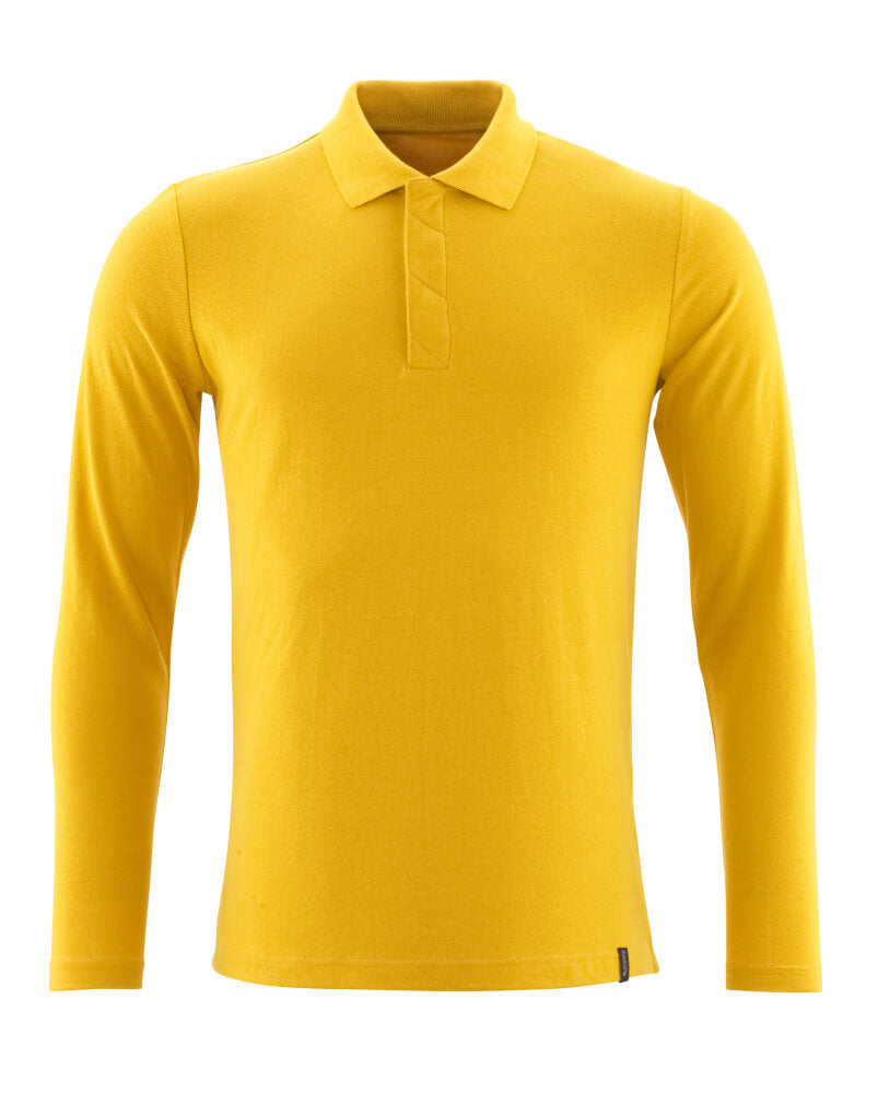 MASCOT Polo Shirt, long-sleeved – Curry Gold