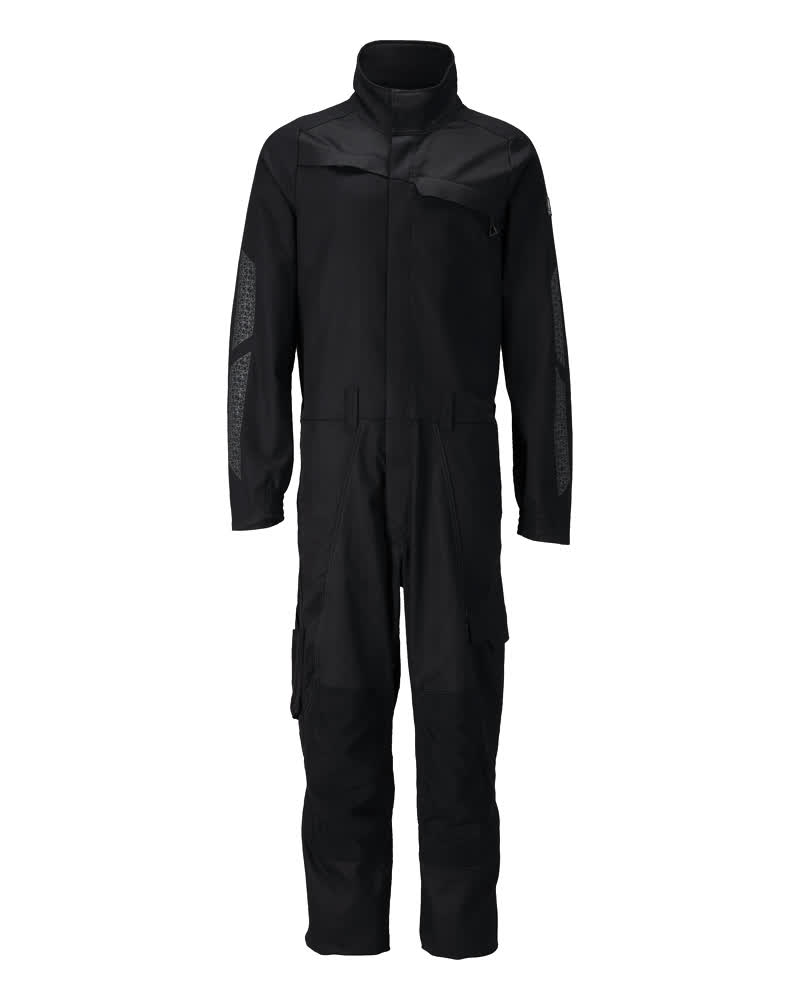MASCOT Boilersuit with kneepad pockets – Black