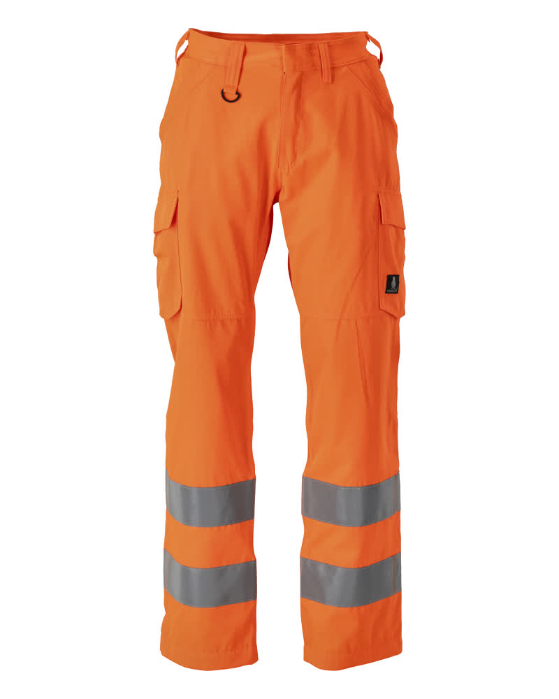 MASCOT Trousers with thigh pockets – Hi-Vis Orange