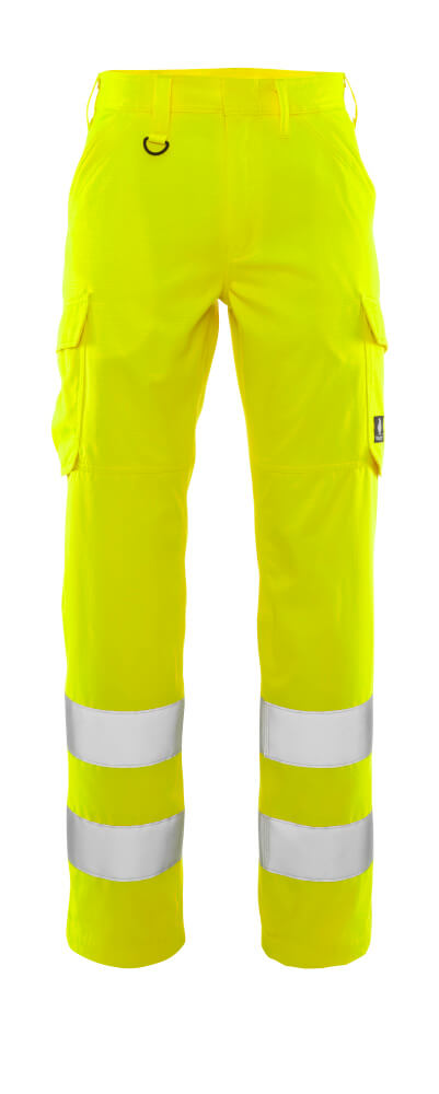MASCOT Trousers with thigh pockets – Hi-Vis Yellow