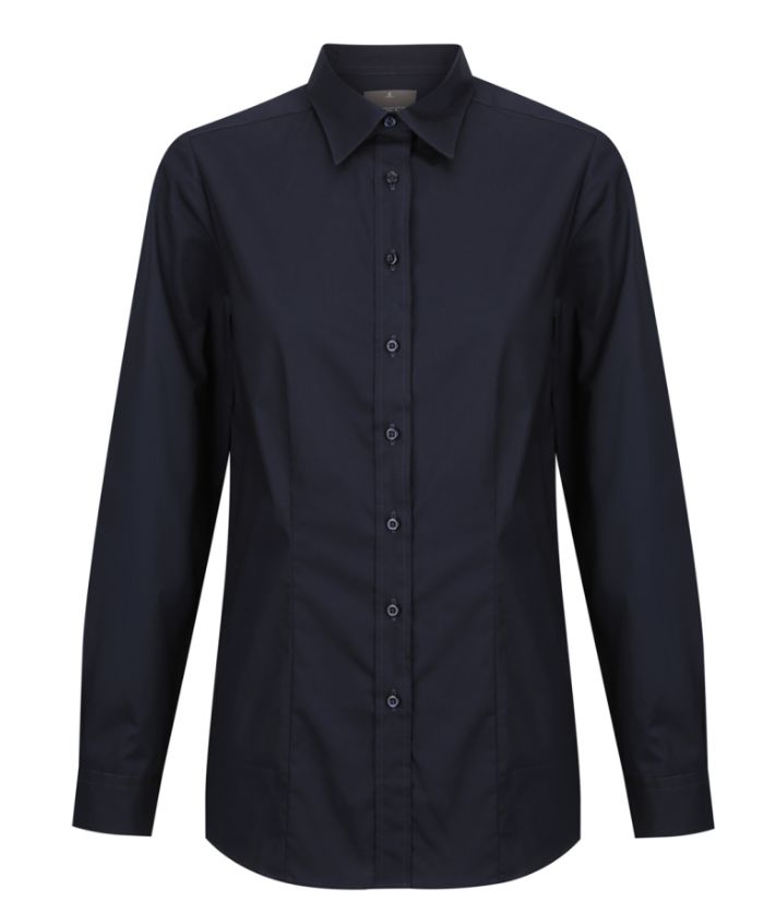 Olsen Women's Cotton Stretch Shirt