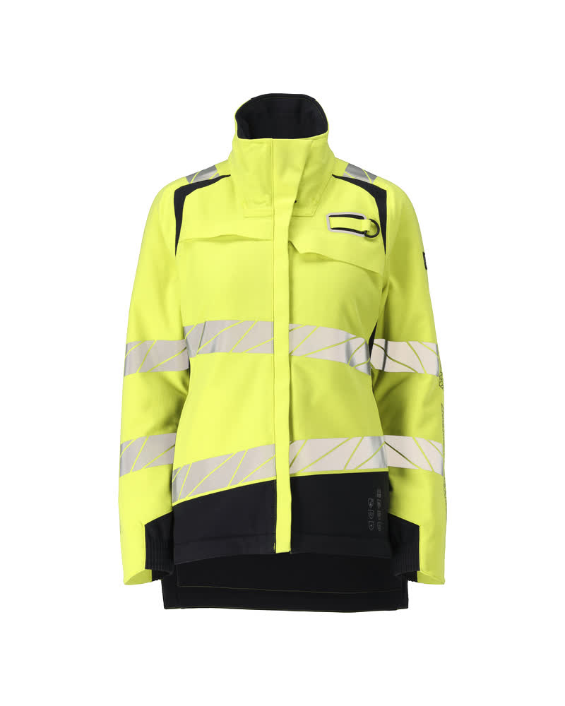 MASCOT Winter Jacket – Hi-Vis Yellow/Dark Navy