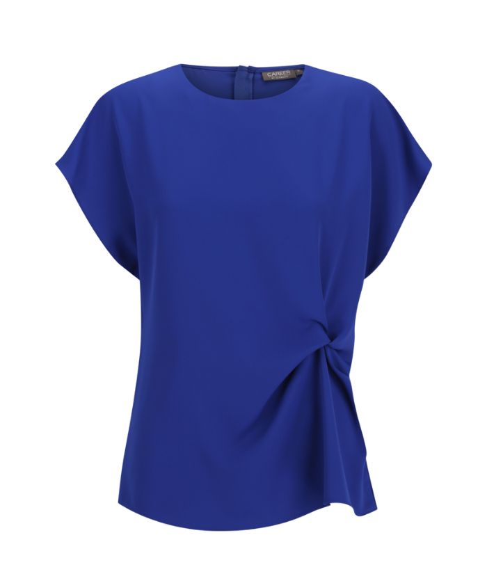 Ascot Twist Front Ladies Top