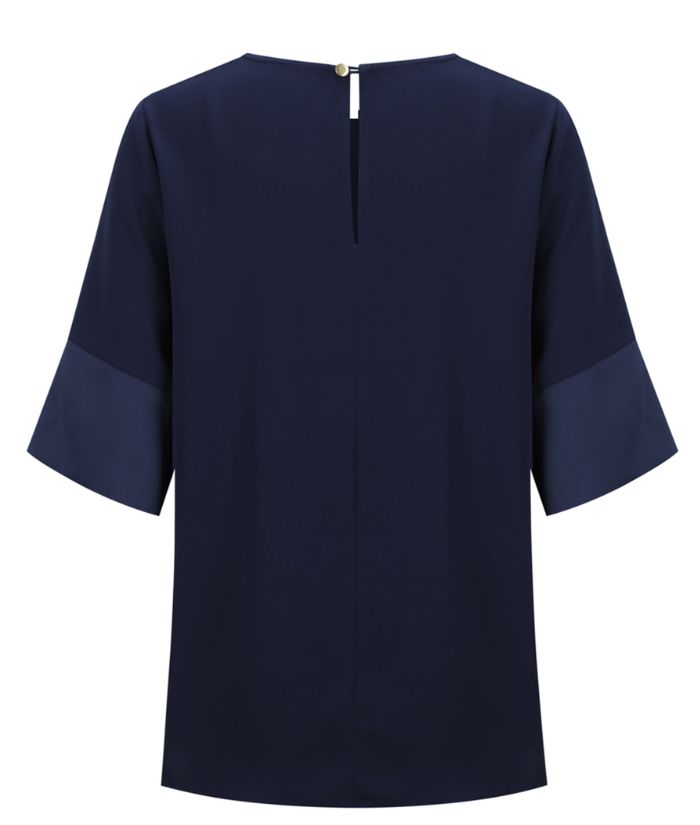 Celine Contrast Sleeve Top
