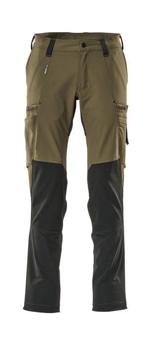 MASCOT Functional Trousers – Moss Green/Black