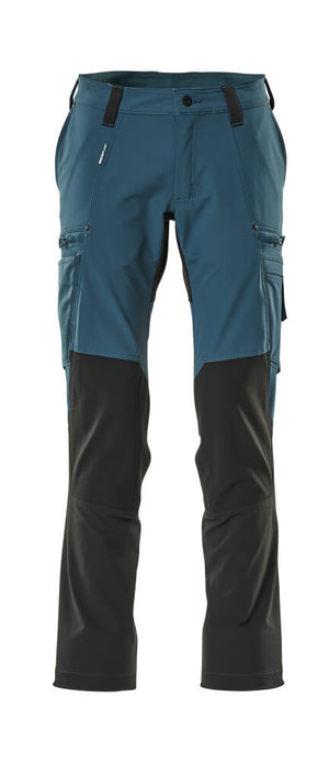 MASCOT Functional Trousers – Dark Petroleum/Black