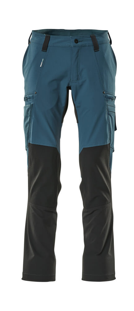 MASCOT Functional Trousers – Dark Petroleum/Black