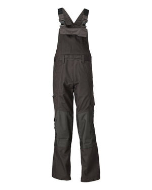 MASCOT Bib & Brace with kneepad pockets – Dark Anthracite