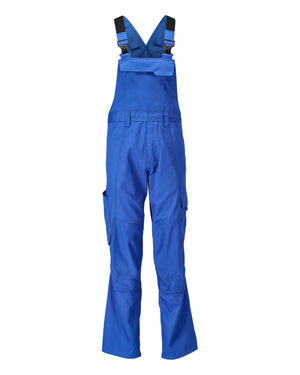 MASCOT Bib & Brace with kneepad pockets – Azure Blue
