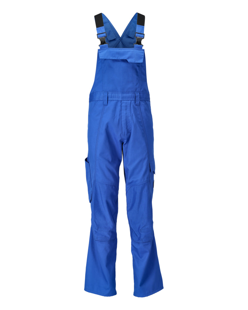 MASCOT Bib & Brace with kneepad pockets – Azure Blue