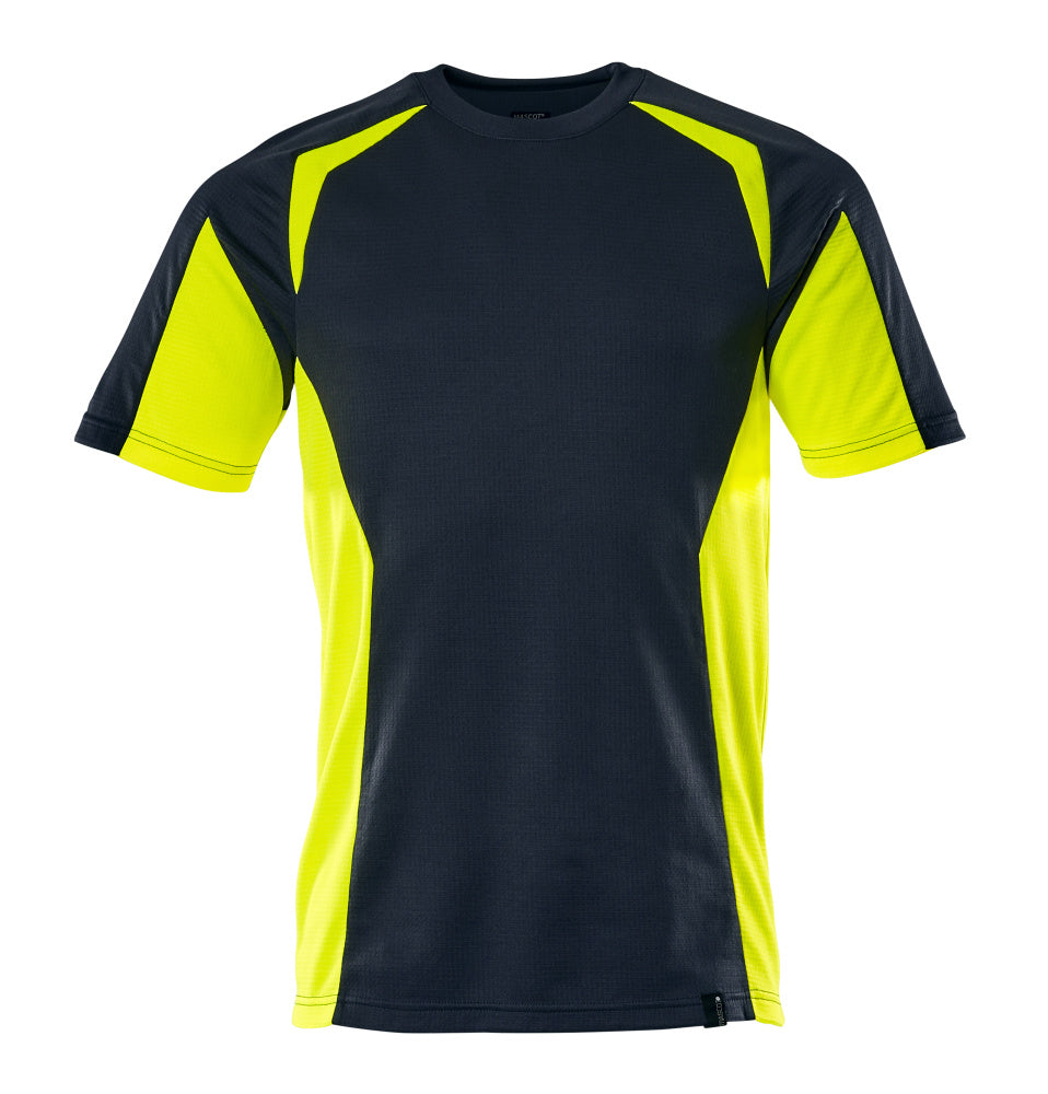 MASCOT T-shirt – Dark Navy/Hi-Vis Yellow