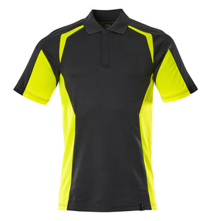 MASCOT Polo shirt – Black/Hi-Vis Yellow