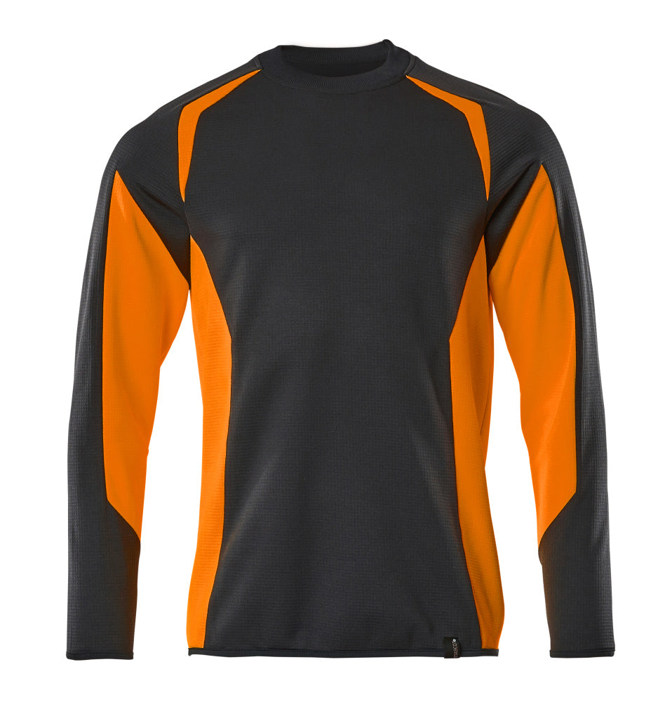 MASCOT Sweatshirt – Dark Navy/Hi-Vis Orange